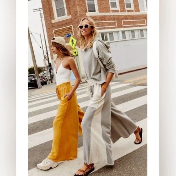 Free People Movement Upbeat Wide Leg Pants - Picture 3 of 6